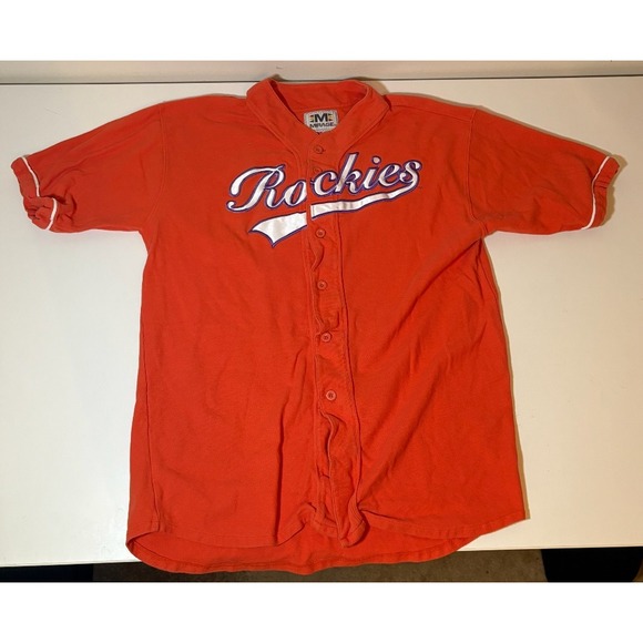 mirage Other - Vintage Colorado Rockies Embroidered Jersey | Orange | Large